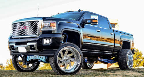 Full Throttle lifted truck